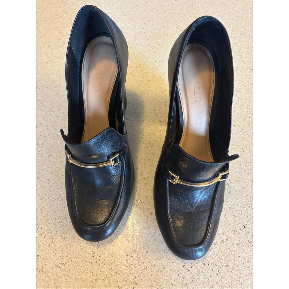 Arezzo block heels